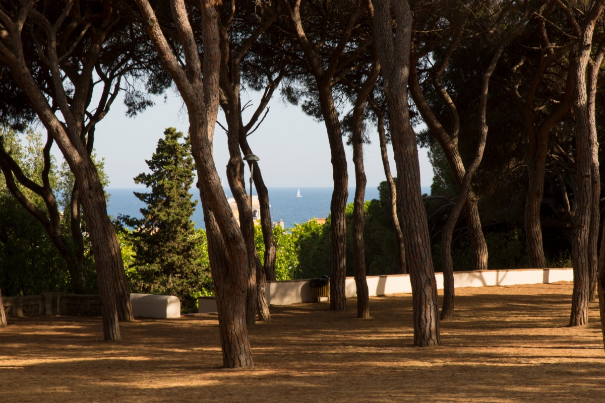 El Parc Dalmau a Calella