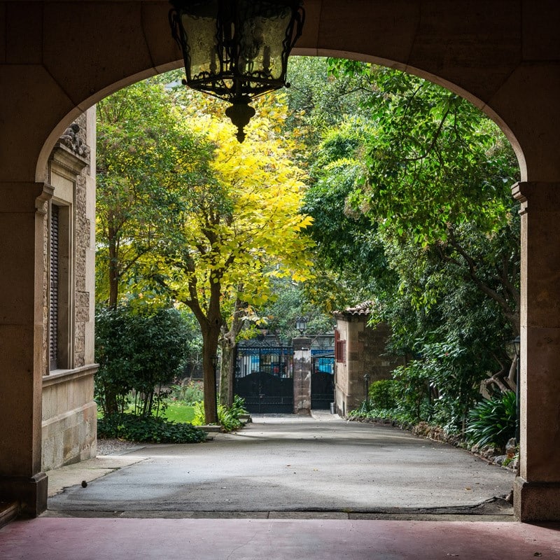 Els jardins de Muñoz Ramonet a Barcelona