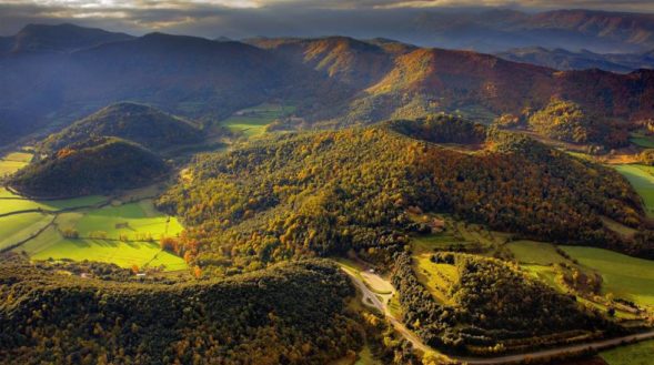 Marxa Nòrdica La Ruta dels llacs i Volcans de la Garrotxa