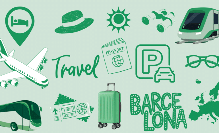 viatges des de Barcelona - hotels i parkings - centre europeu